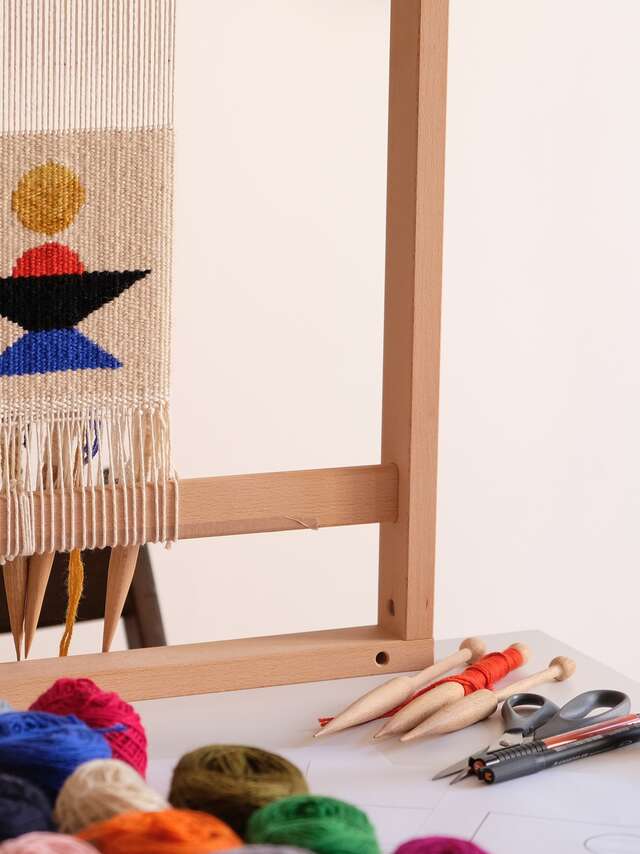 Stage d'initiation à la tapisserie de haute-lisse