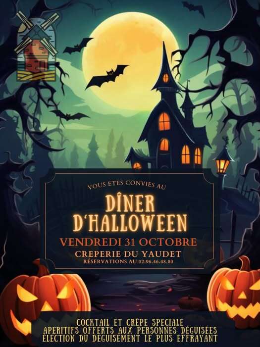 Dîner d'Halloween au Yaudet