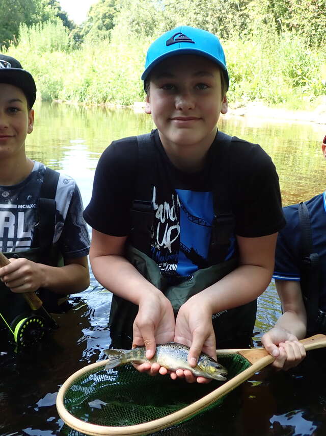 Initiation de pêche à la mouche et vie de la rivière