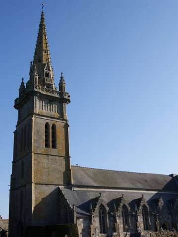 Eglise paroissiale Saint-Brandan et ossuaire