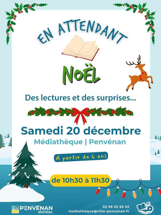 Matinée "En attendant Noël" à la Médiathèque