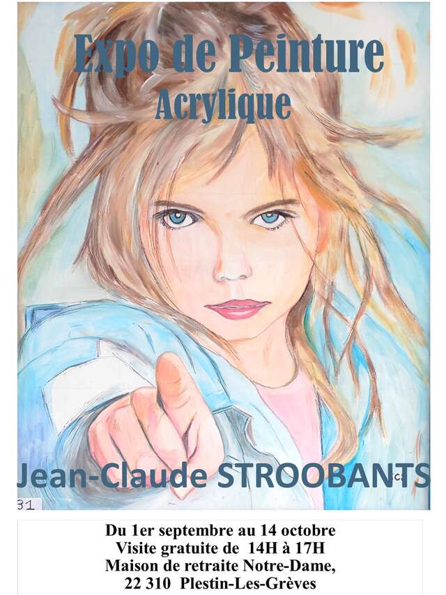 Les peintures de Jean Claude Stroobants