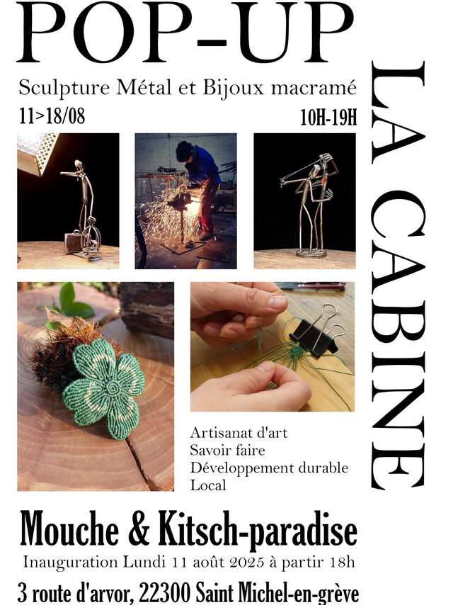 Pop Up à La Cabine - Mouche et Kitsch Paradise