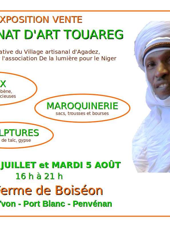 Exposition-vente d’artisanat d’art Touareg