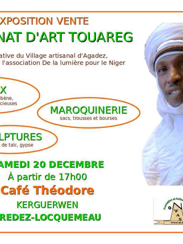 Exposition-vente d’artisanat d’art Touareg