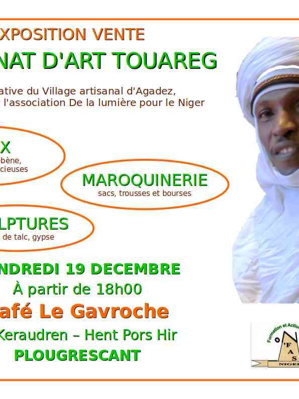 Exposition-vente d’artisanat d’art Touareg