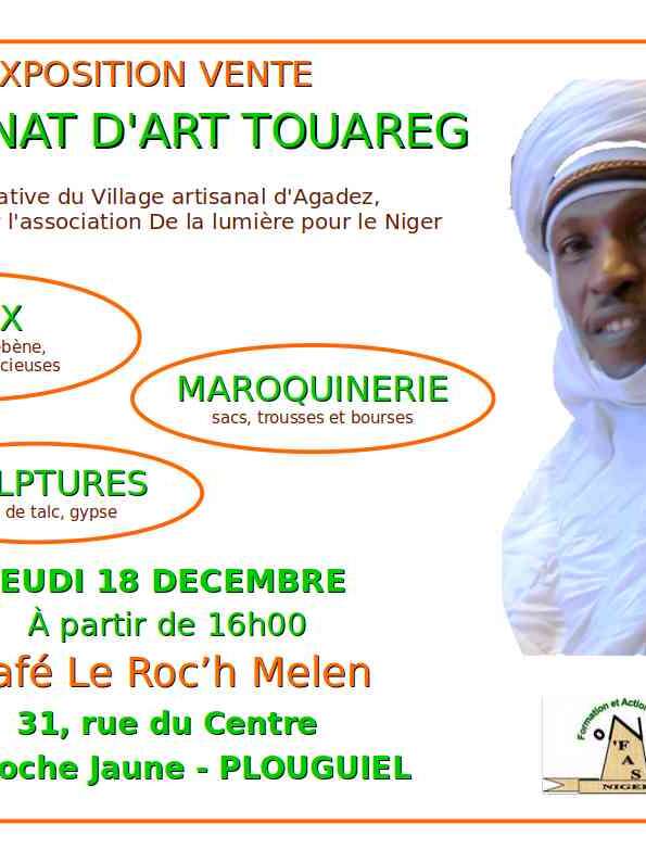 Exposition-vente d’artisanat d’art Touareg