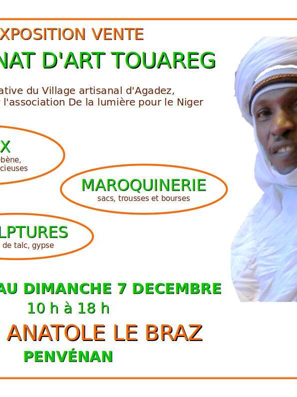 Exposition-vente d’artisanat d’art Touareg