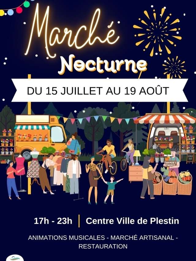 Marché nocturne d'été