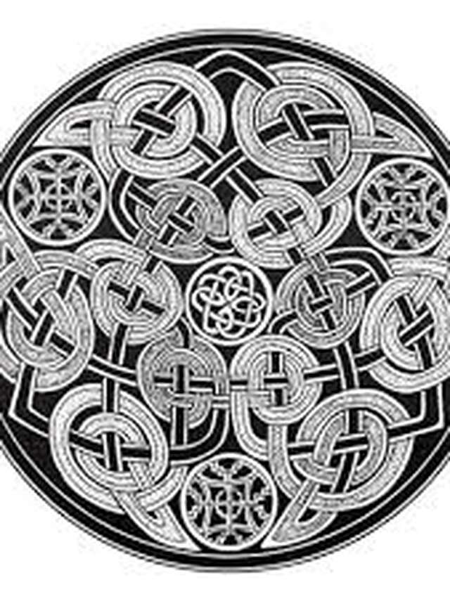 Enluminure & mandala en symbiose