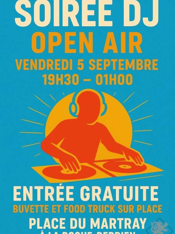 Soirée DJ Open air