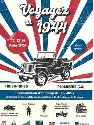 Camp de l'US ARMY - Voyagez en 1944