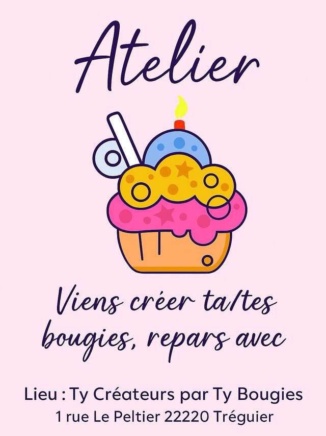 Atelier de créations de bougies