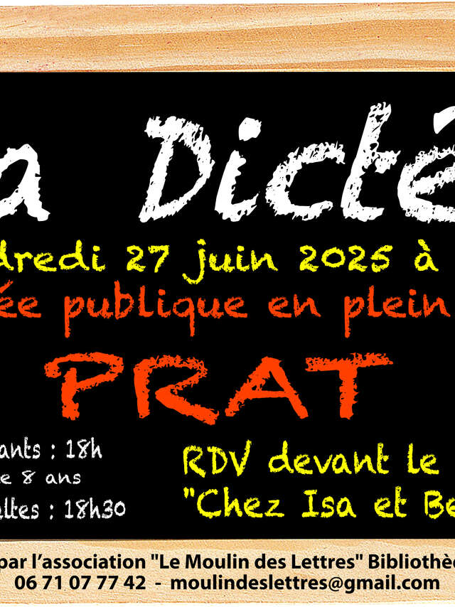 7ème Dictée Publique en plein air !