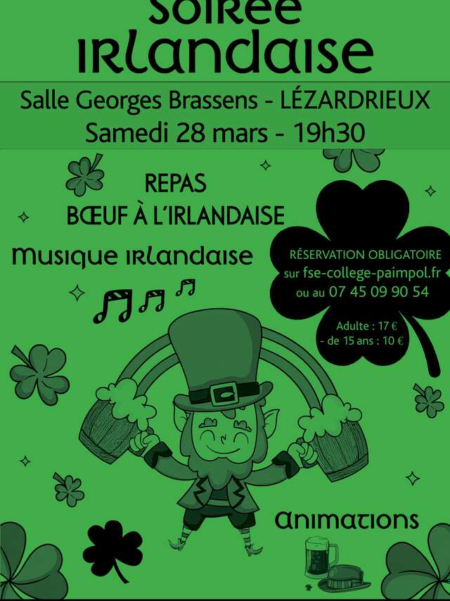 Soirée irlandaise