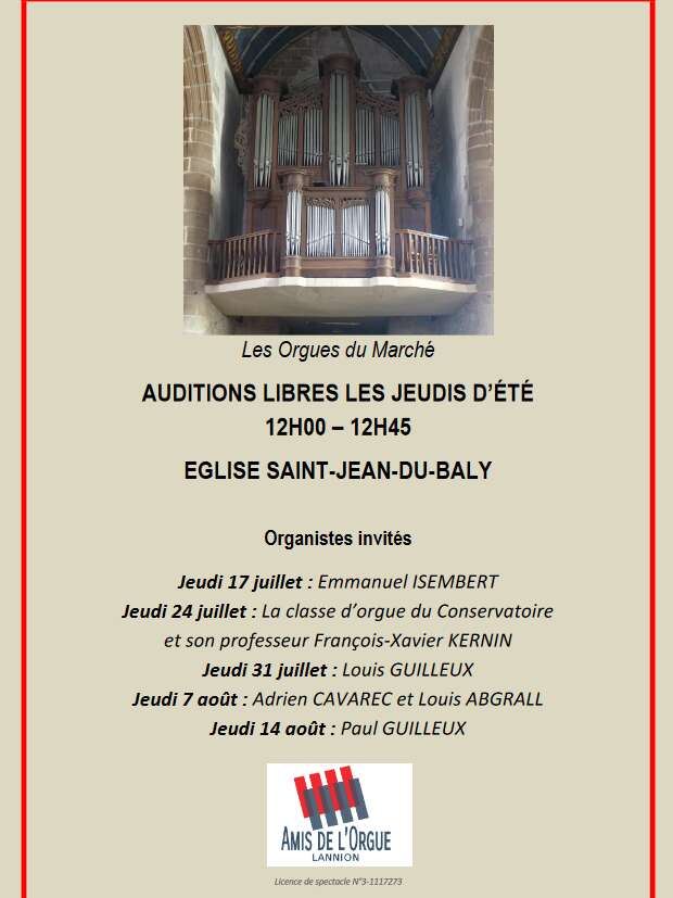 Les orgues du marché