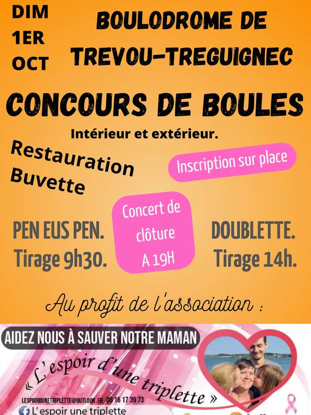 Concours de boule solidaire