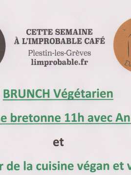 Brunch végétarien et végan au Manoir