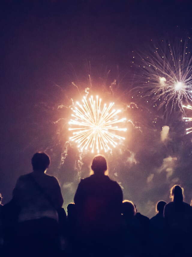 Bal des pompiers et feu d'artifice