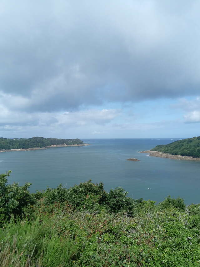 La baie et la rivière de Lannion