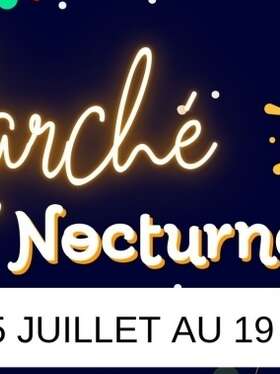 Marché nocturne d'été