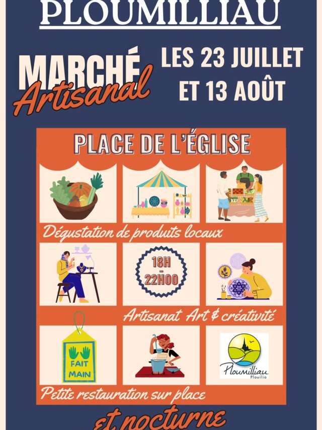 Marché artisanal nocturne