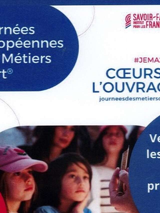 Journée européenne des métiers d'arts
