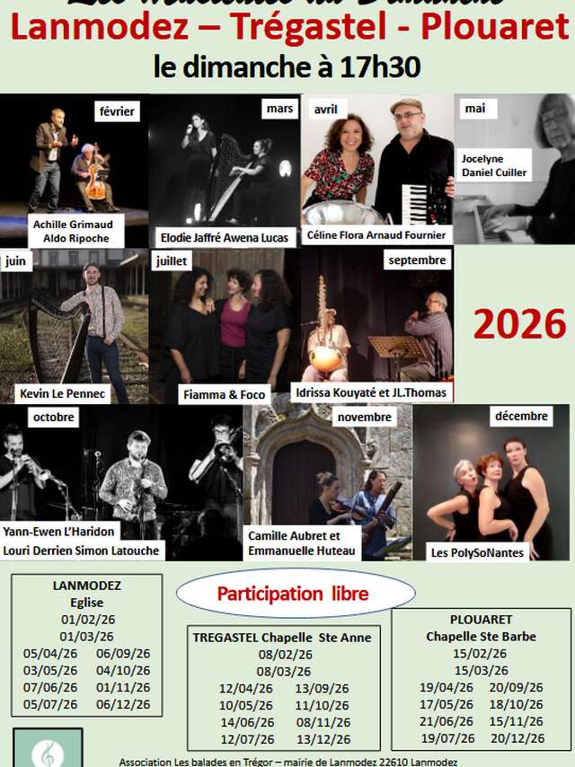 Les musicales du dimanche