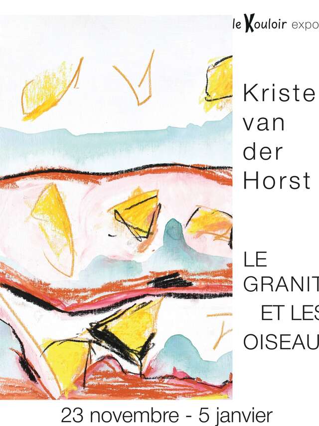 Le Granit et les oiseaux - Peinture