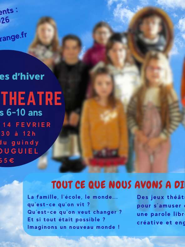 Stage de Théâtre Enfants