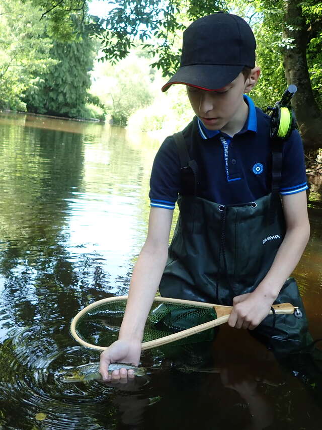 Initiation de pêche à la mouche et vie de la rivière