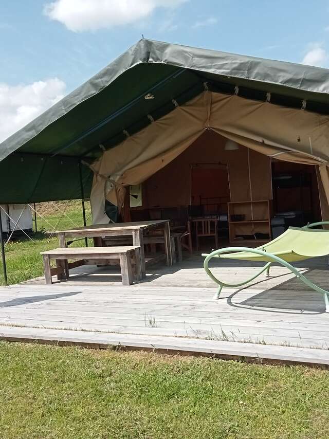 Tente Safari Mississippi (Camping La Perle)