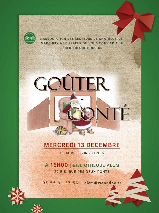 Goûter-Conté de Noël