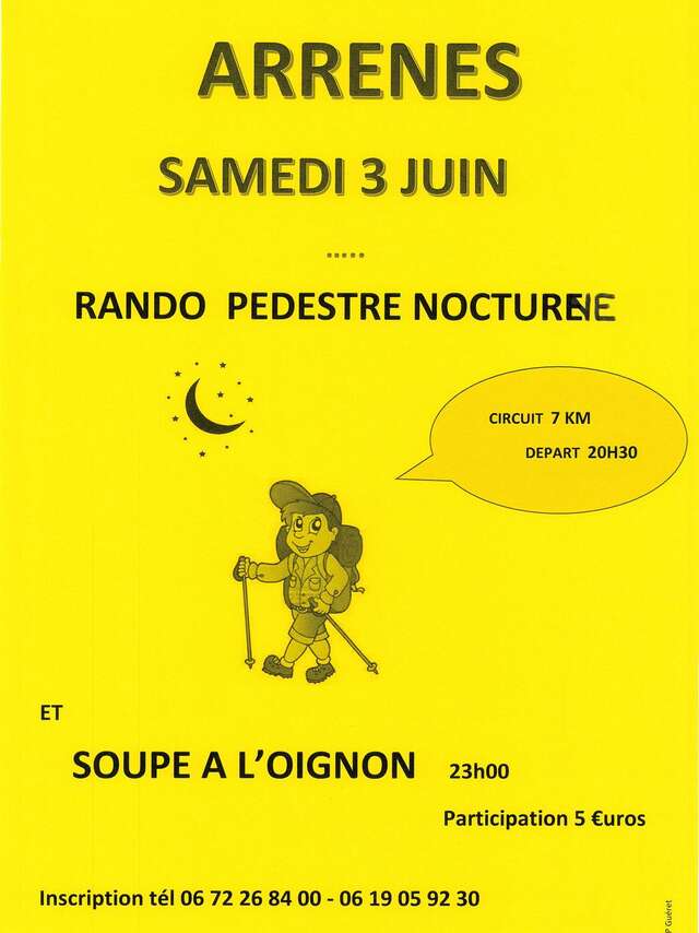 Rando Pédestre Nocturne
