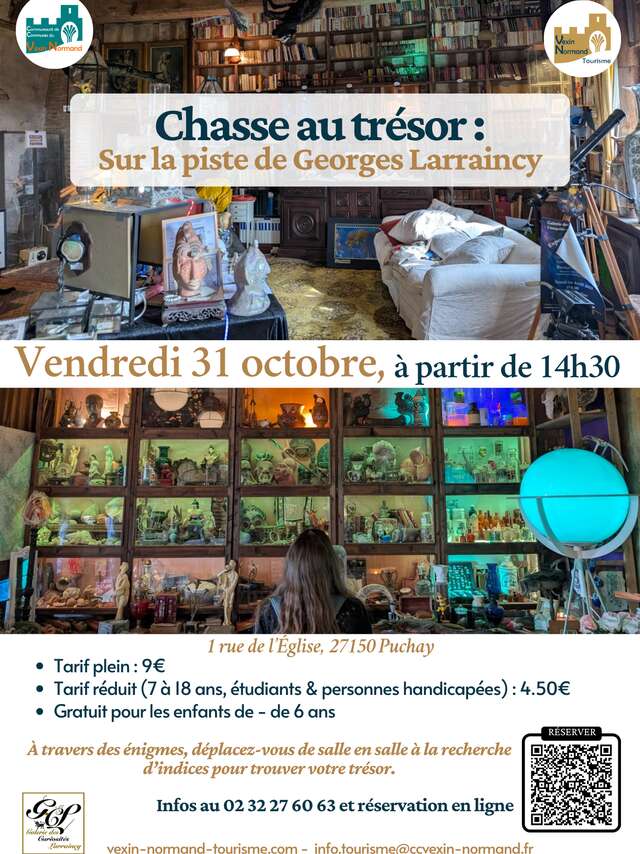 Chasse au trésor "Sur la piste de Georges Edouard Larraincy"