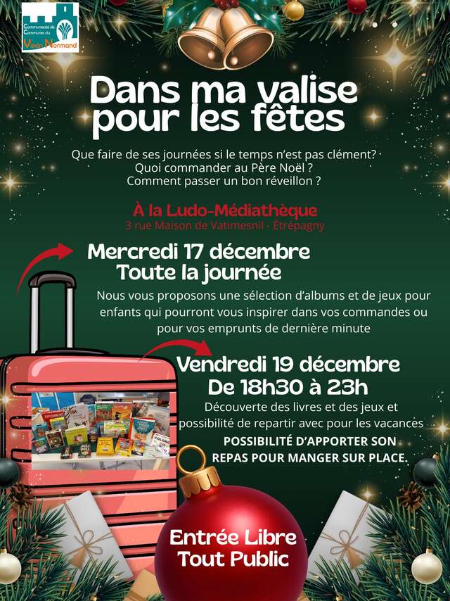 Dans ma valise pour les fêtes