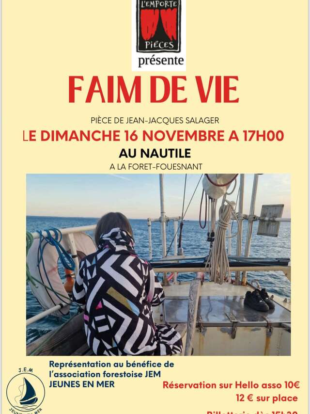 Théâtre "Faim de Vie" par L'Emporte Pièces