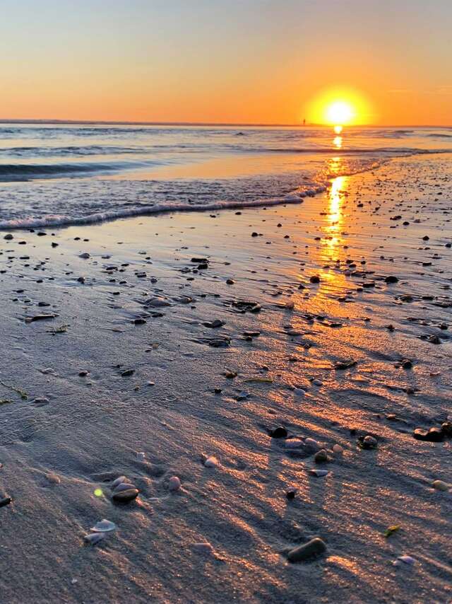 Liaison bourg-plage de Plogastel Saint Germain à la plage de Kerbinigou à Tréogat