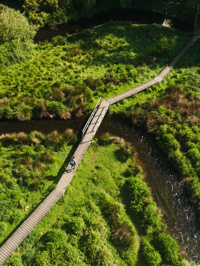 Liaison pédestre Halle Raphalen-Etang du Moulin Neuf