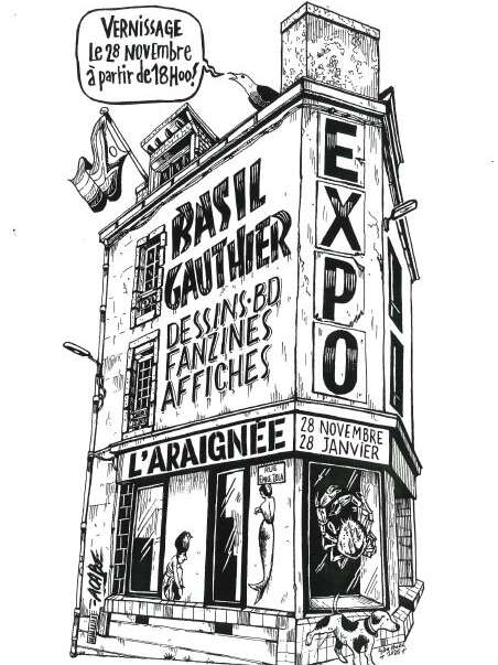 Exposition de Basile Gauthier