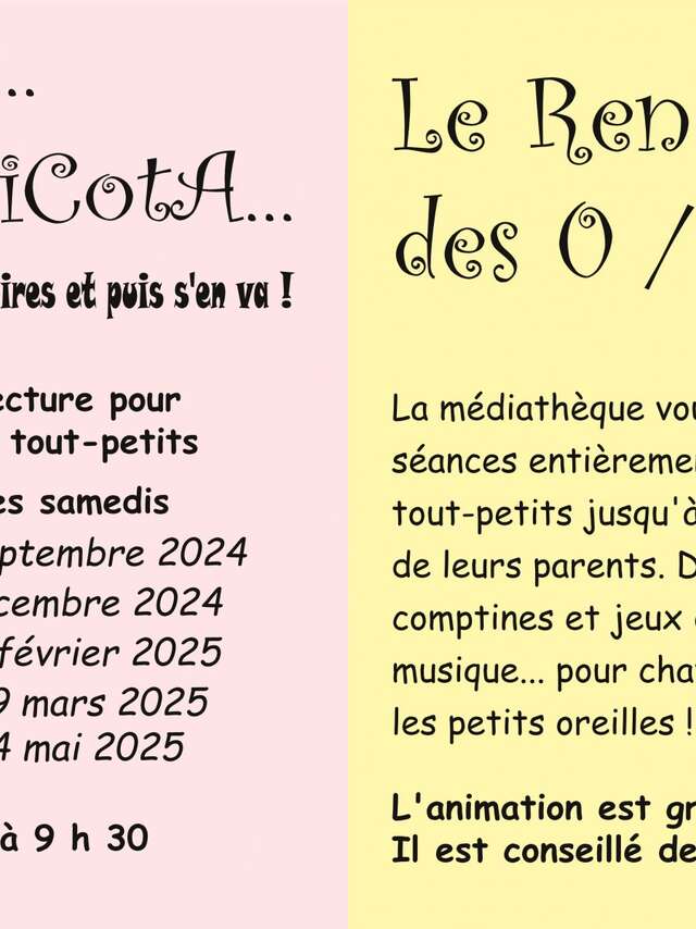 Séance bébés lecteurs