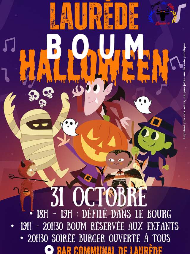 Boum Halloween Laurède