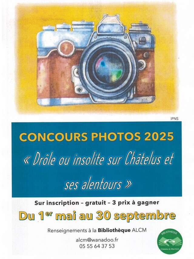 Concours Photo à la Bibliothèque de Châtelus le Marcheix