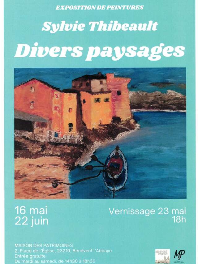 Exposition de Peintures : Divers Paysages