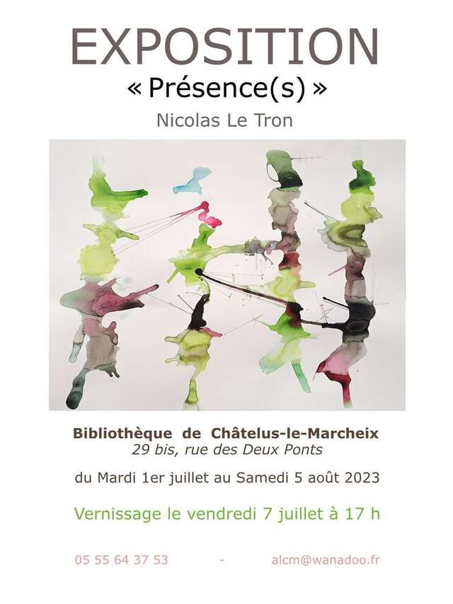 Exposition "Présence(s)" - Nicolas Le Tron