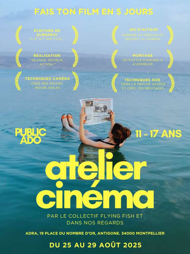 STAGE DE CINÉMA IMMERSIF ET LUDIQUE