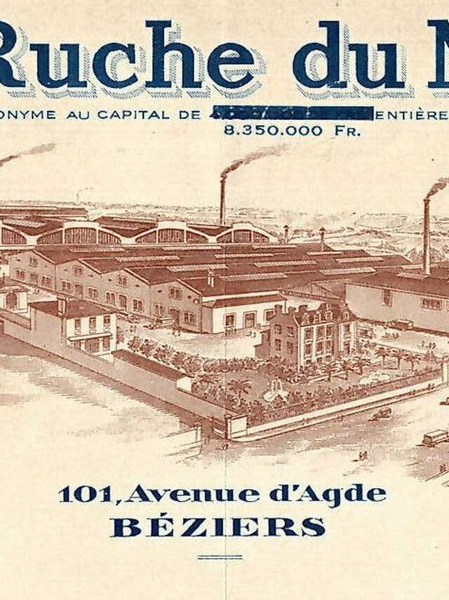 CONFÉRENCE - LA RUCHE DU MIDI, PARCOURS TOURMENTÉ D'UNE ENTREPRISE BITERROISE À TRAVERS LA SECONDE GUERRE MONDIALE