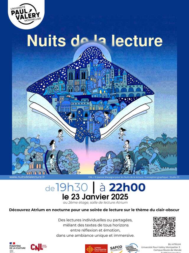 NUIT DE LA LECTURE À ATRIUM