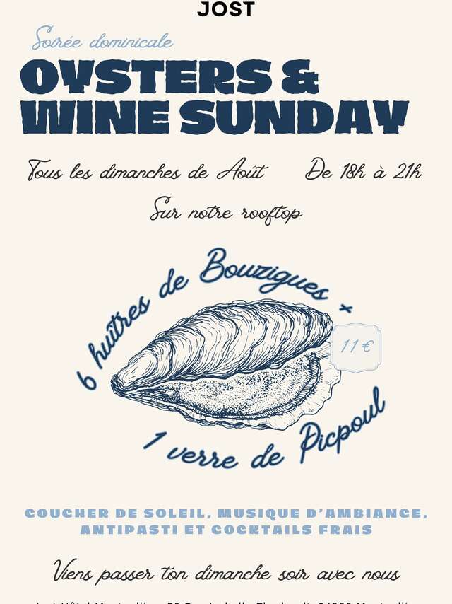OYSTERS & WINE SUNDAY