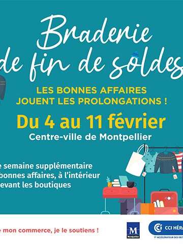 BRADERIE DE FIN DE SOLDES
